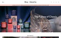 Boy Smells website screenshot