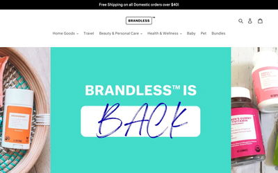 Brandless on Shomp