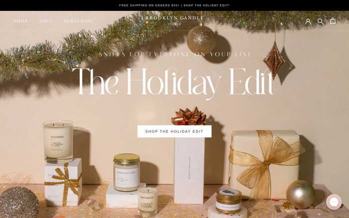 Brooklyn Candle Studio screenshot