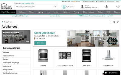 Build.com website screenshot