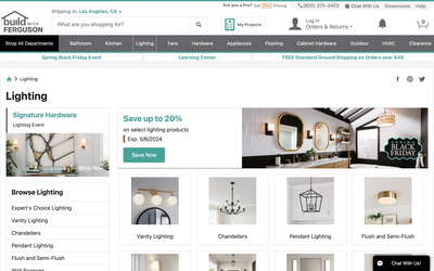 Build.com website screenshot