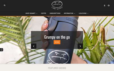 Cafe Grumpy website screenshot