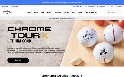 Callaway Golf on Shomp