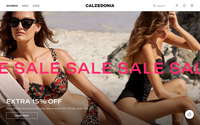 Calzedonia website screenshot