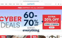 Carter's website screenshot