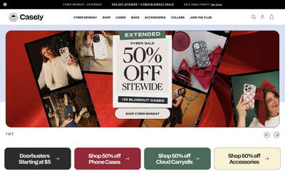 CASELY website screenshot