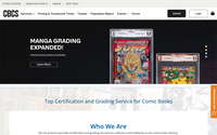 CBCS Comics website screenshot
