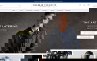 Charles Tyrwhitt website screenshot