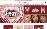 Charlotte Tilbury Beauty website screenshot