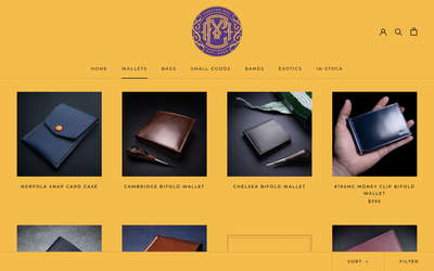 Chester Mox website screenshot