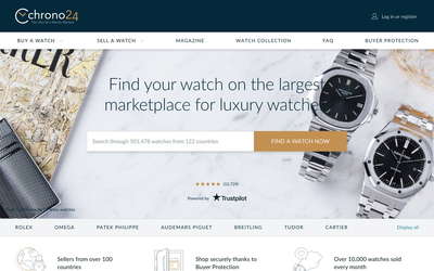 Chrono24 website screenshot