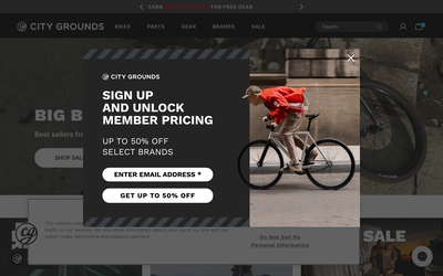 City Grounds website screenshot