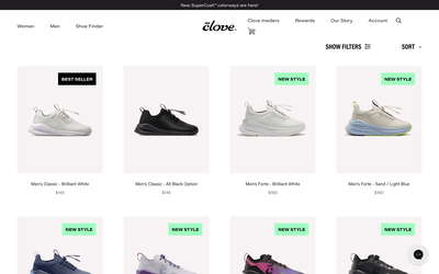 Clove website screenshot