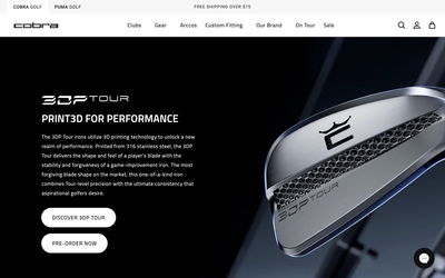 Cobra Golf on Shomp