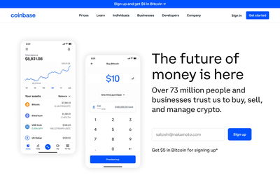 Coinbase on Shomp