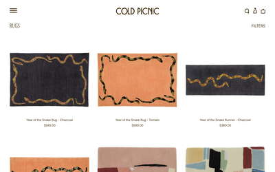 Cold Picnic website screenshot