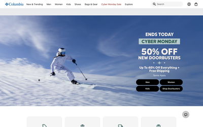 Columbia Sportswear on Shomp