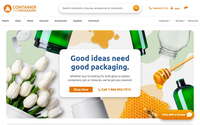Container and Packaging website screenshot