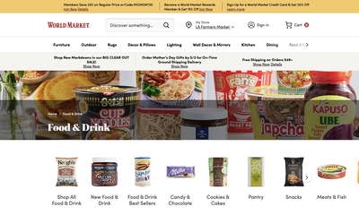 World Market website screenshot