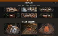 Craft and Lore website screenshot