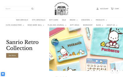 Cute Things from Japan website screenshot