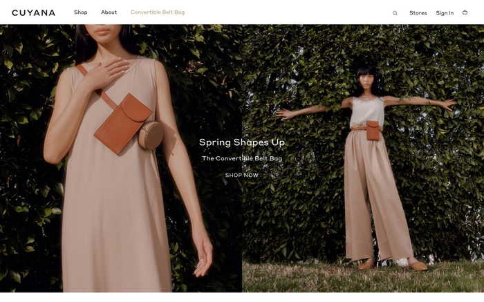Cuyana screenshot