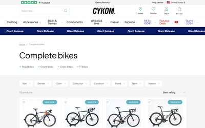 CYKOM website screenshot