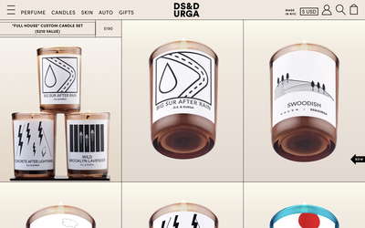 D.S. & DURGA website screenshot