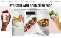 Daily Harvest website screenshot