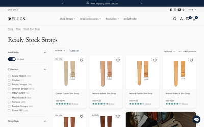 Delugs website screenshot
