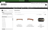 Design Public website screenshot