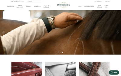 Devoucoux website screenshot