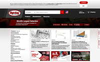 Digi-Key Electronics website screenshot