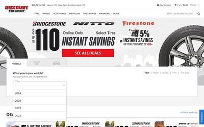 Discount Tire Direct on Shomp