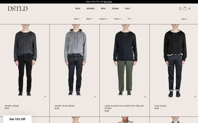 DSTLD website screenshot