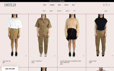 DSTLD website screenshot