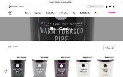 DW Home website screenshot