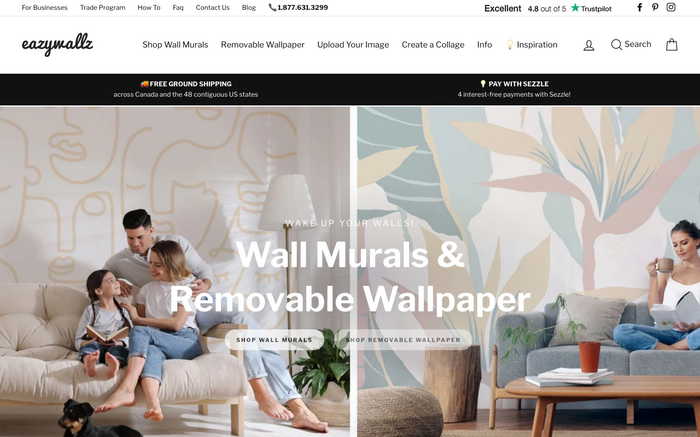 Eazywallz screenshot