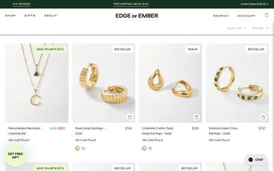 EDGE of EMBER website screenshot
