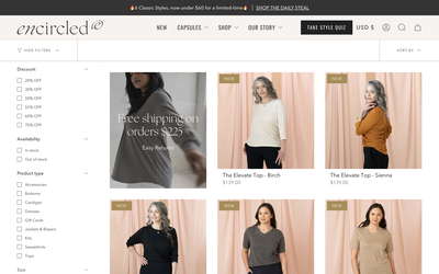encircled website screenshot
