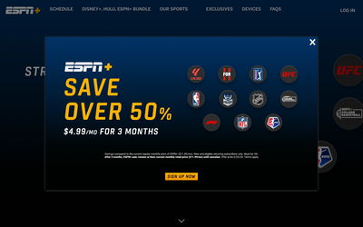 ESPN+ on Shomp