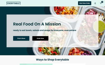 Everytable website screenshot