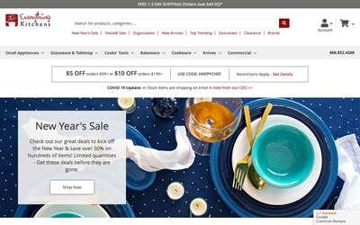 Everything Kitchens website screenshot