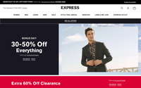 Express website screenshot