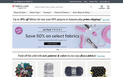 Fabric.com on Shomp