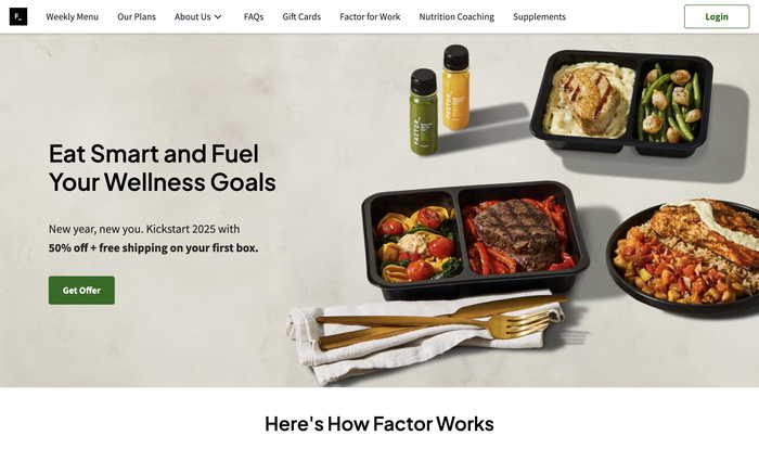 Factor screenshot