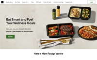 Factor website screenshot