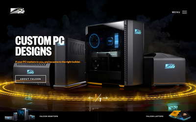 Falcon Northwest website screenshot