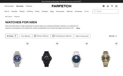 Farfetch website screenshot