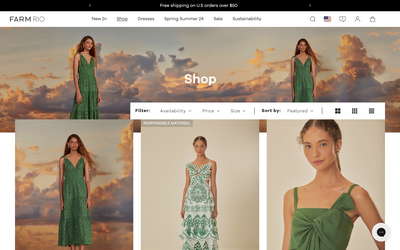 FARM Rio website screenshot